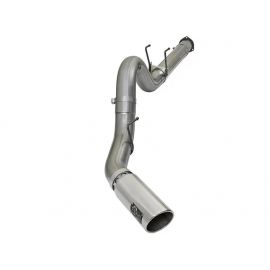 aFe LARGE BORE HD 5in 409-SS DPF-Back Exhaust w/Polished Tip 2017 Ford Diesel Trucks V8 6.7L (td) buy in USA