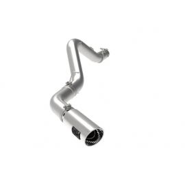 aFe Large Bore-HD 5 IN 409 SS DPF-Back Exhaust System w/Polished Tip 20-21 GM Truck V8-6.6L buy in USA