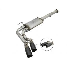 aFe Power Rebel Series 3in 409SS Cat-Back Exhaust w/ Black Tips 05-15 Toyota Tacoma V6-4.0L buy in USA