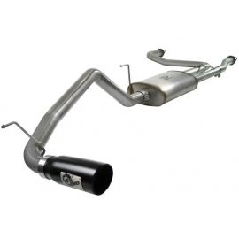 aFe MACHForce XP Exhaust Cat-Back 2.5/3in SS-409 w/ Black Tip 04-12 Nissan Titan V8 5.6L buy in USA