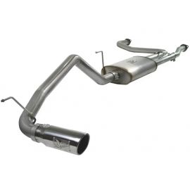 aFe MACHForce XP Exhaust Cat-Back 2.5/3in SS-409 w/ Polished Tip 04-12 Nissan Titan V8 5.6L buy in USA