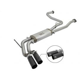 aFe POWER Rebel Series 2-1/2in 409 SS Cat Back Exhaust w/ Black Tips 16-17 Nissan Titan V8 5.6L buy in USA