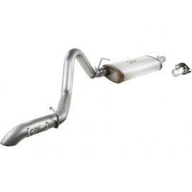 aFe MACHForce XP Exhausts Cat-Back SS-409 EXH Jeep Wrangler TJ 97-06 I6-4.0L HT - 2.5 In. buy in USA