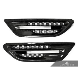 AutoTecknic Replacement Carbon Fiber Fender Vents - F10 Sedan | M5 buy in USA