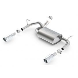 Borla 12-16 Jeep Wrangler 3.6L AT/MT 4WD Single Split Rr Exit Touring Exhaust (rear section only) buy in USA