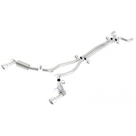 Borla 2010 Camaro 6.2L V8 S Type Catback Exhaust (does not work w/ factory ground affects package - buy in USA