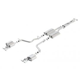 Borla 11-14 Dodge Challenger 3.6L AT/MT RWD 2Dr Single Split Rear Exit Rectangle Tip Catback Exhaust buy in USA