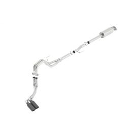 Borla 15-16 Ford F-150 3.5L EcoBoost Ext. Cab Std. Bed Black Chrome CB Exhaust ATAK Truck Side Exit buy in USA