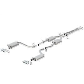 Borla 15-16 Dodge Challenger R/T 5.7L Dual Rectangle Angle Cut Dual Split Rear Exit ATAK Exhaust buy in USA