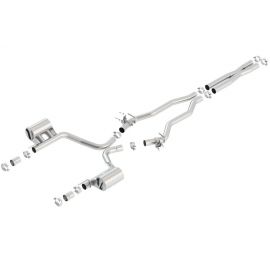 Borla 15-16 Dodge Charger SRT 392 6.4L No Tip Single Split Rear Exit ATAK w/ Valves Exhaust buy in USA