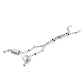 Borla 16-17 Chevy Camaro SS 6.2L ATAK Catback Single Split Rear Exit Exhaust w/Single Tips buy in USA