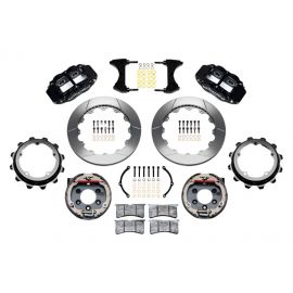 Wilwood Narrow Superlite 4R Rear P-Brk Kit 12.88in Strange Eng Floater 3.49in Offset buy in USA