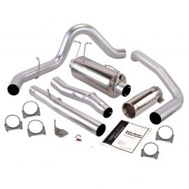 Banks Power 03-07 Ford 6.0L CCSB Monster Exhaust System - SS Single Exhaust w/ Chrome Tip buy in USA