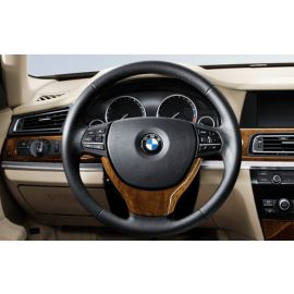 Genuine Steering Wheel Cover Trim Ash Wood 32 33 6 787 425 buy in USA