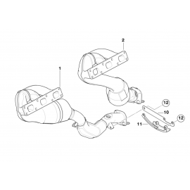 Genuine Exhaust Pipe Bracket 18 20 7 508 625 buy in USA