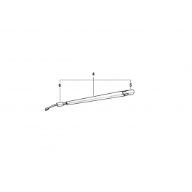 Genuine Rear Window Wiper Arm 61 62 8 357 517 buy in USA