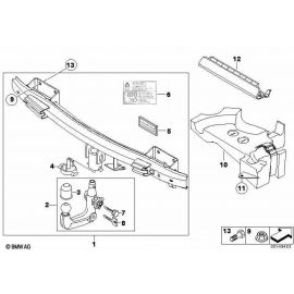 Genuine Detachable Towing Hitch Sealing Blind Plug Trailer 71 60 6 765 338 buy in USA