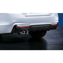 Genuine M Performance Rear Diffuser Black Matt 51 19 2 334 543 buy in USA