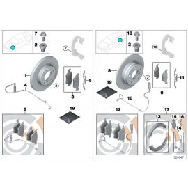 Genuine Hex Bolt With Washer M10 x 32 buy in USA