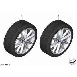 Genuine 18 RDC Wheel With Tyre Winter Light Alloy 225/60 104H 36 11 0 003 053 buy in USA