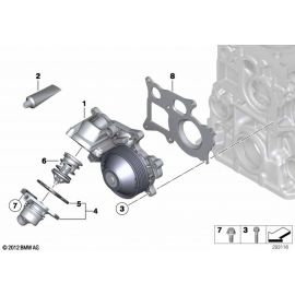 Genuine Engine Cooling Thermostat Replacement Spare Part 11 51 8 512 234 buy in USA