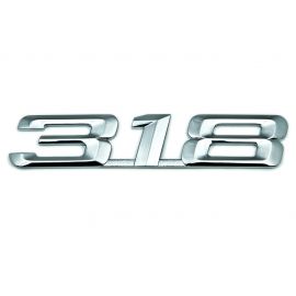 Genuine 318 Self-Adhesive Sticker Badge Emblem 51 14 1 960 222 buy in USA