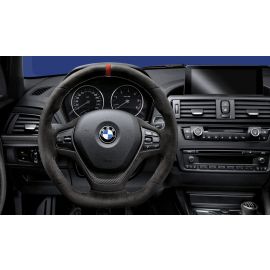 Genuine M Performance Steering Wheel Alcantara Carbon Fibre Trim 32 30 2 230 190 buy in USA