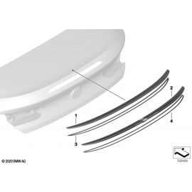 Genuine Rear Spoiler Carbon Car Replacement Spare Part 51 62 8 083 398 buy in USA