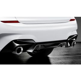 Genuine M Performance Rear Bumper Trim Black High Gloss 51 19 2 455 859 buy in USA