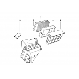 Genuine Air Intake Silencer Muffler 13 71 1 440 052 buy in USA