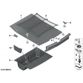 Genuine Expanding Rivet For Trim Panel And Trunk Floor Mat 51 12 7 004 445 buy in USA