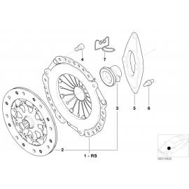 Genuine Clutch Release Fork Lever 21 51 1 223 302 buy in USA