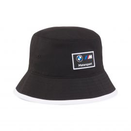 Genuine M Motorsport Bucket Hat Cap Black White Contrast Colour Piping 80 16 5 B31 957 buy in USA