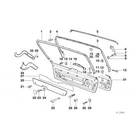 Genuine Tool Box Holding Strap 51 49 8 120 980 buy in USA