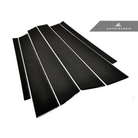 AutoTecknic Carbon Fiber B & C Pillar Covers - BMW F30 3-Series Sedan buy in USA