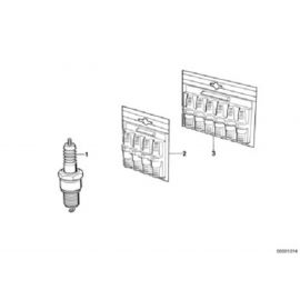 Genuine Ignition Spark Plug W7DC 12 12 9 062 594 buy in USA