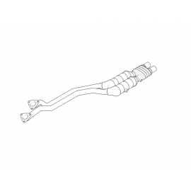 Genuine Front Exhaust Silencer/Muffler 18 30 1 427 237 buy in USA