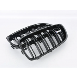 Genuine BMW Competition Gloss Black Kidney Grilles for M3/M4 F80/F82 buy in USA