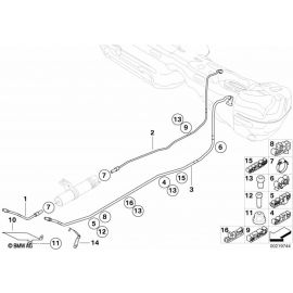 Genuine Front Fuel Feed Line Hose Pipe Replacement Spare Part 16 12 7 176 663 buy in USA