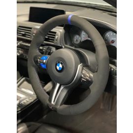 ✯✯✯✯✯ Custom Alcantara Steering Wheel Cover for BMW F-Series M-Sport & M ✯✯✯✯✯ls buy in USA