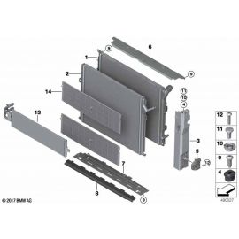 Genuine Radiator 17 11 8 741 830 buy in USA