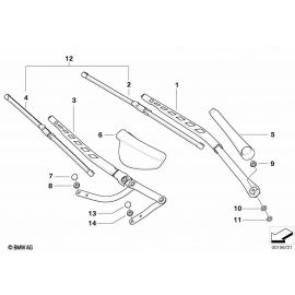 Genuine Wiper Axle Cover 61 61 7 185 368 buy in USA