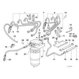 Genuine Injection System Diesel Fuel Feed Line buy in USA