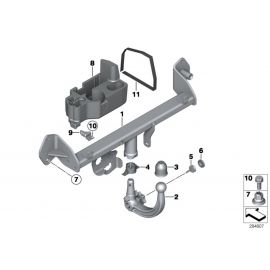 Genuine Trailer Coupling Ball Protection Cap 71 60 1 246 076 buy in USA