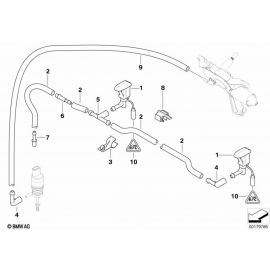 Genuine Window Windscreen Water Spray Nozzle Jet Replacement 61 66 7 110 852 buy in USA