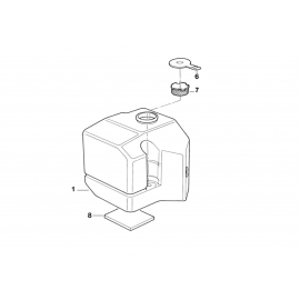 Genuine Windscreen Washer Wiper Fluid Tank Container 61 60 8 383 541 buy in USA