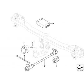 Genuine Towbar Adapter 61 13 1 382 153 buy in USA