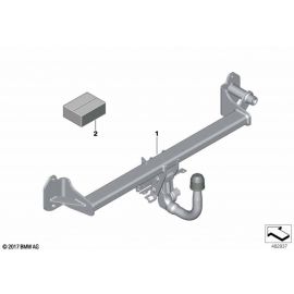 Genuine Trailer Tow Hitch Electric Additional Parts Retrofit Kit 71 60 2 455 386 buy in USA