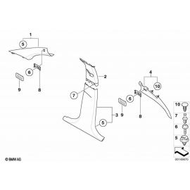 Genuine Expanding Rivet x4 Fits E87 E87 LCI E30 E36 E46 E34 E39 E60 17111712963 buy in USA