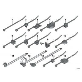 Genuine Cable Tie 119mm Long 61 13 8 357 028 buy in USA